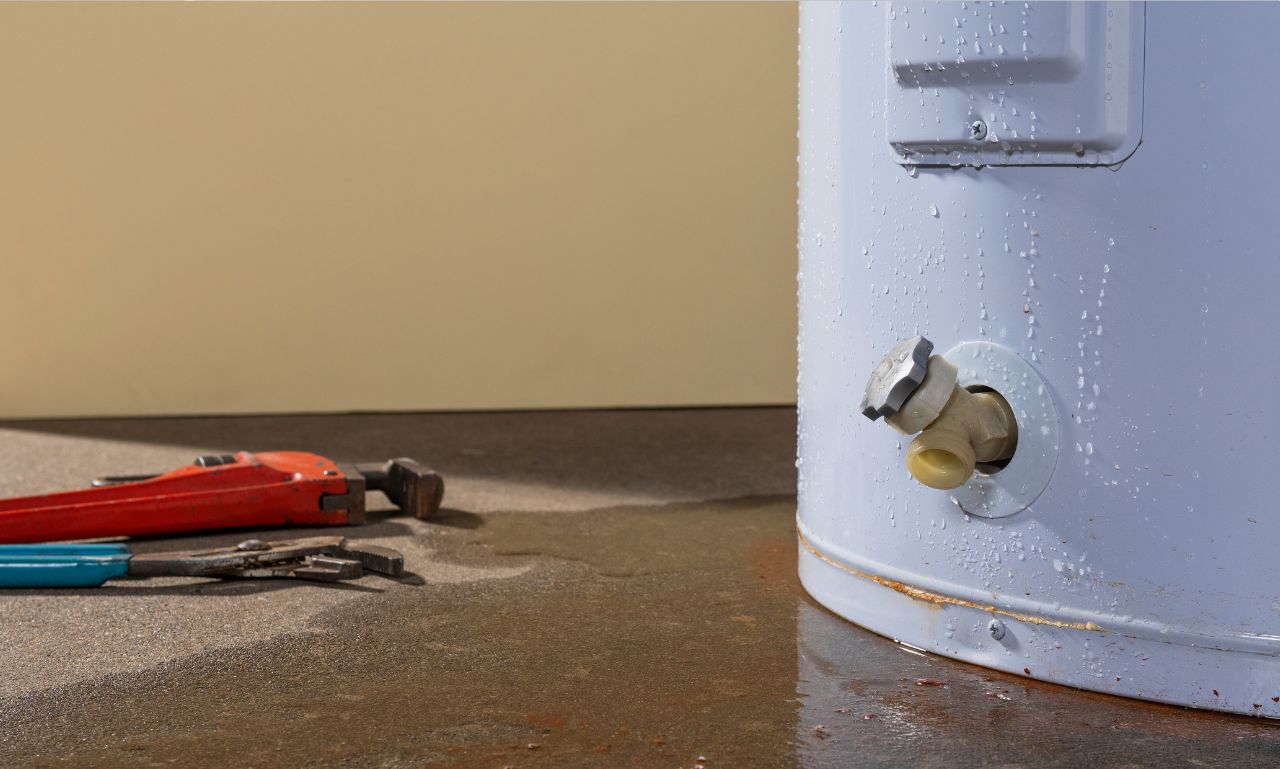 what to do if your hot water heater is leaking